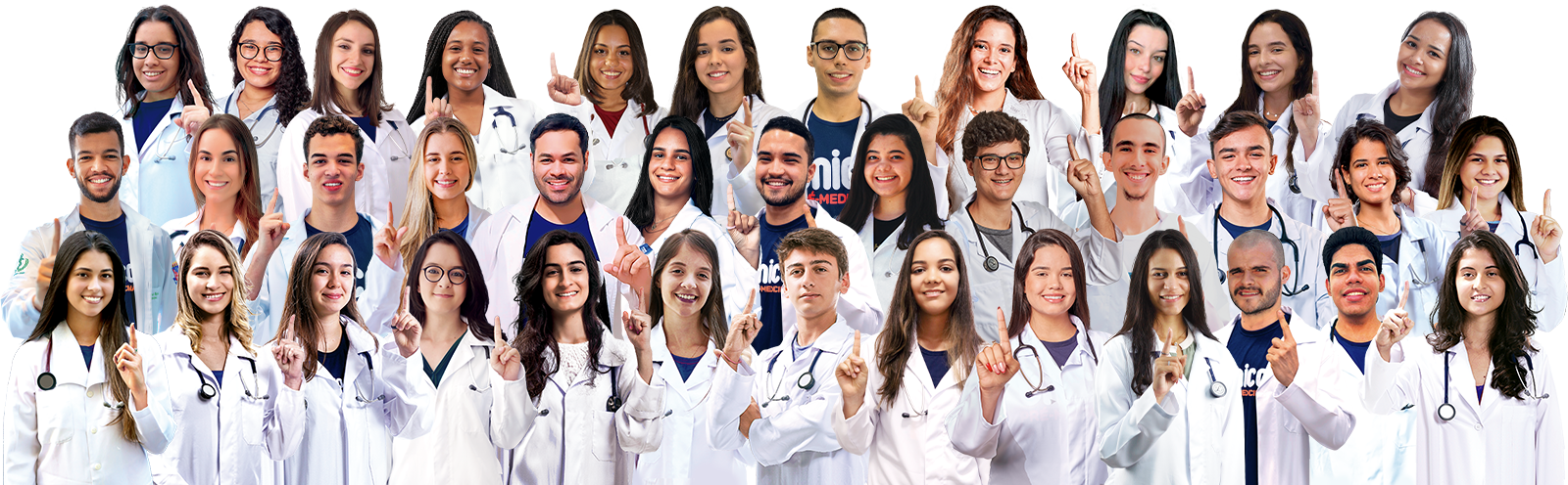 37 primeiros lugares - Único Pré-Medicina